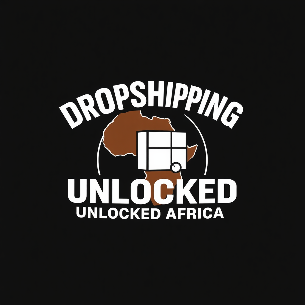 CREATE LOGO FOR "DROPSHIPPING UNLOCKED AFRICA"