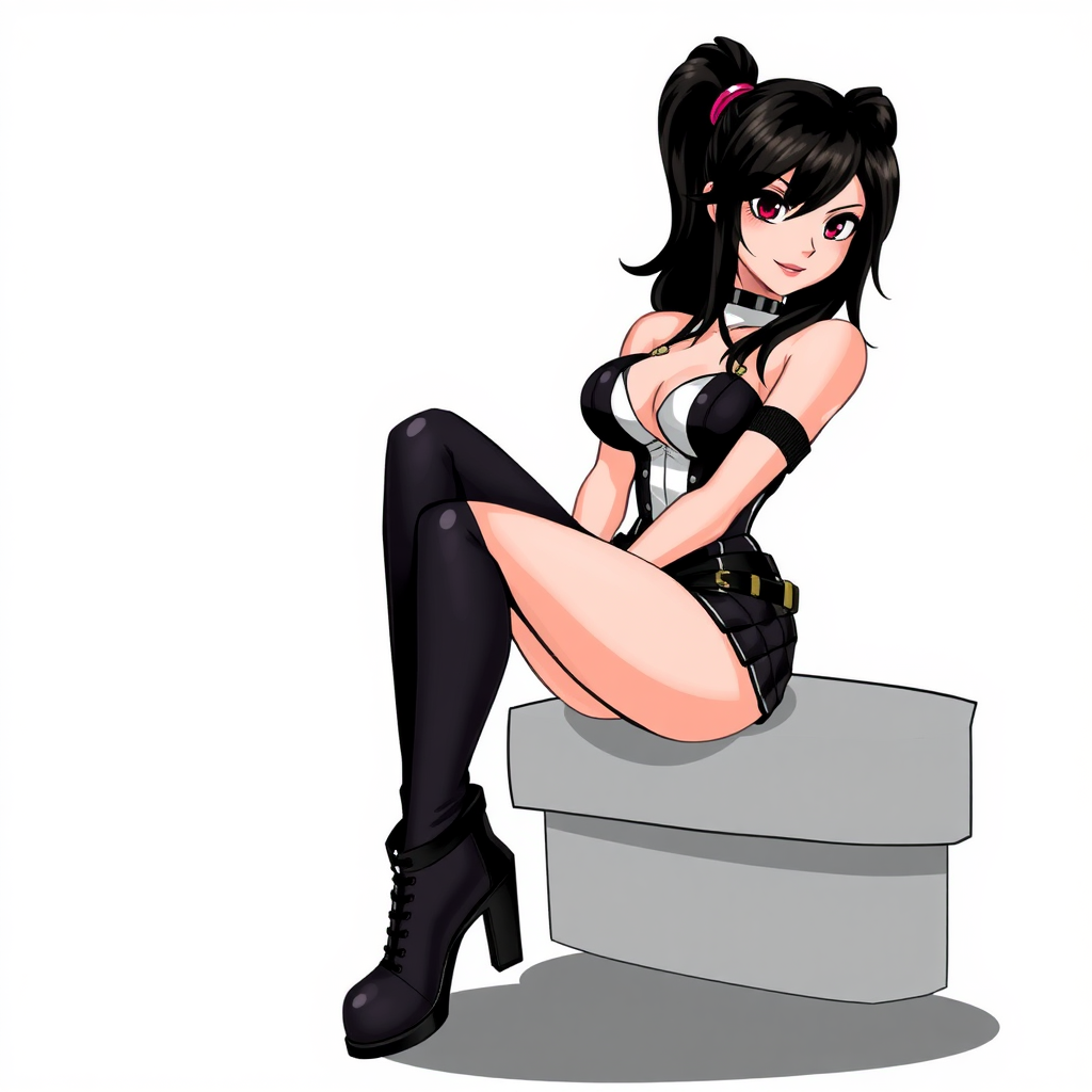 Tifa Lockheart, Double Crossed Legs