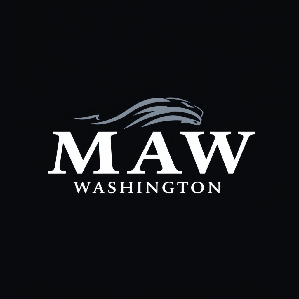 A dark themed version of the University of Mary Washington's logo.