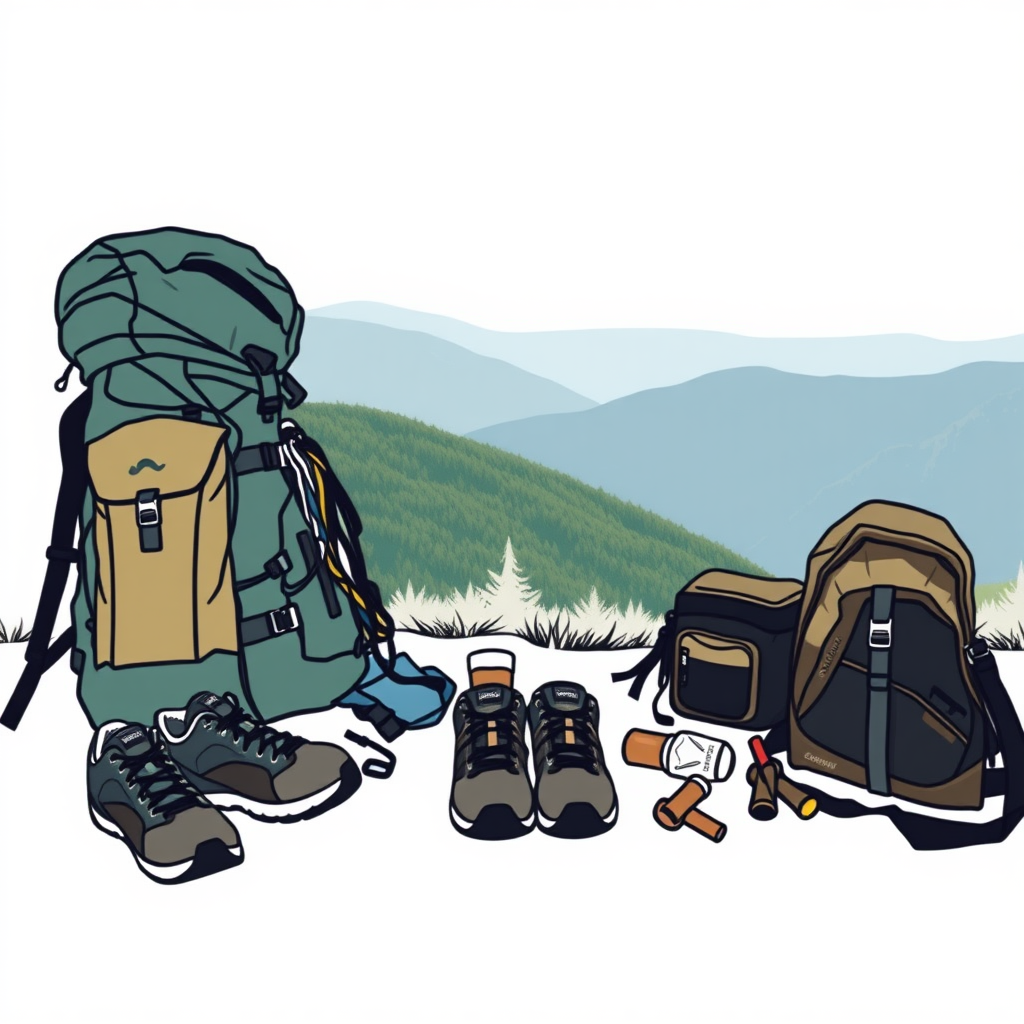 hiking gear