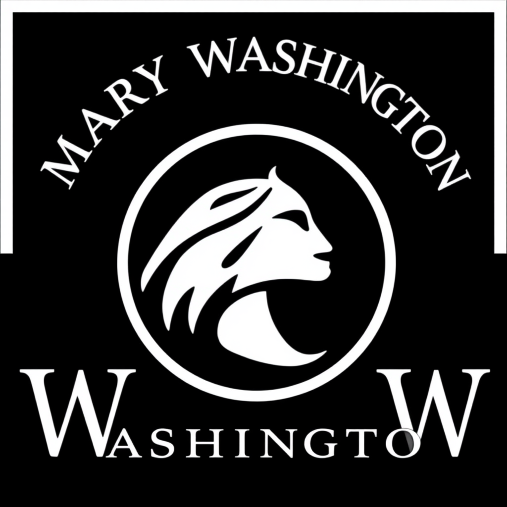 A dark themed version of the University of Mary Washington's logo.