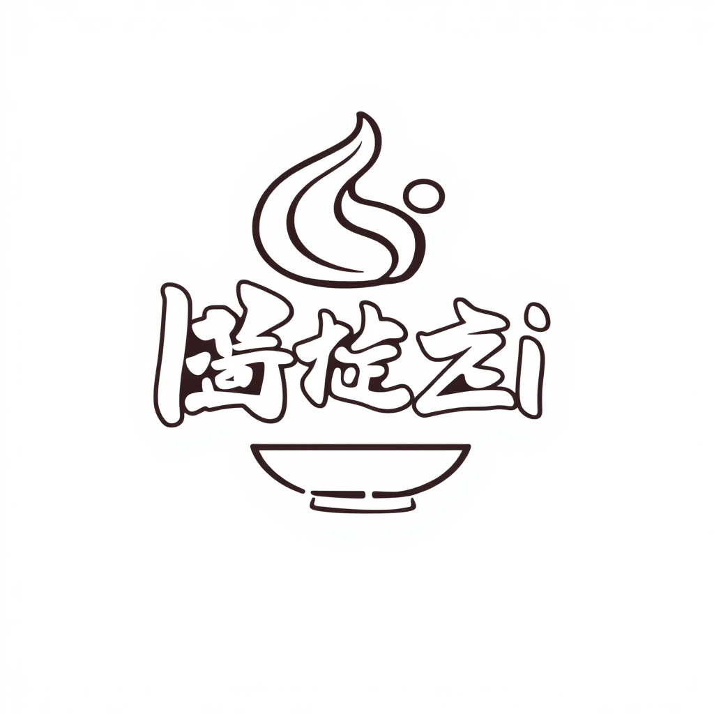 Draw a logo for the Chinese Laozi fast food restaurant.