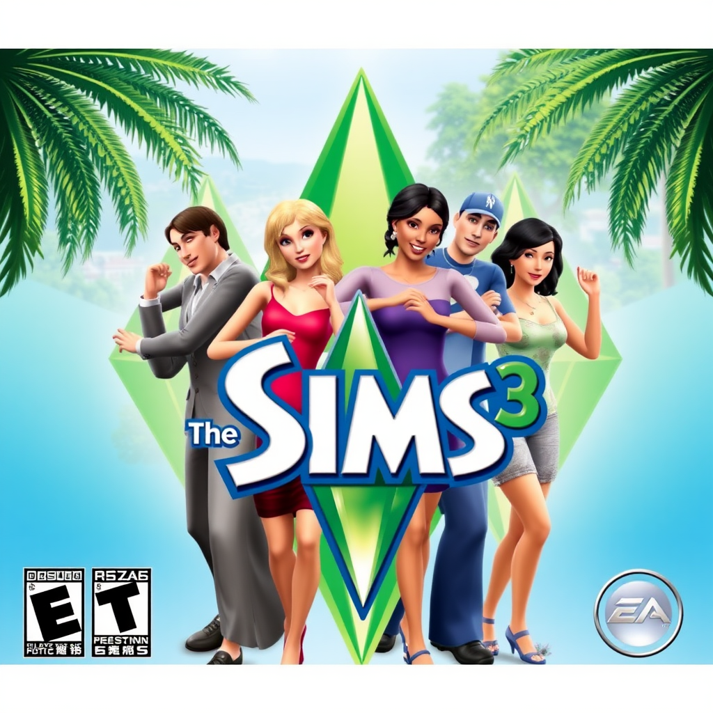 Video game The Sims 3, English, PC