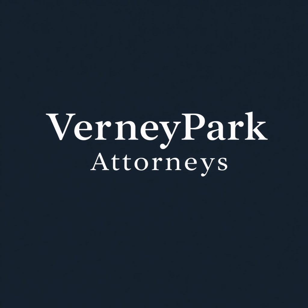 To design a captivating logo for "VerneyPark Attorneys," the focus should be on creating a visual identity that reflects professionalism, trust, and sophistication. The logo should embody the qualities of a reputable law firm while conveying a sense of strength, reliability, and elegance.

Consider incorporating symbols that evoke the legal field, such as a balanced scale or a shield, subtly integrated to represent justice and protection. The typography should be sleek, modern, and refined, with a font that communicates both authority and approachability. A neutral or classic color palette—perhaps deep navy, rich gray, or a muted gold—can add to the sense of prestige and timelessness.

"VerneyPark" can stand out as a unified wordmark, with "Attorneys" placed below or beside it in a complementary but slightly understated font, allowing the firm’s name to take center stage. The overall design should strike a balance between tradition and contemporary style, ensuring it feels modern yet established, instilling confidence in clients and partners alike.