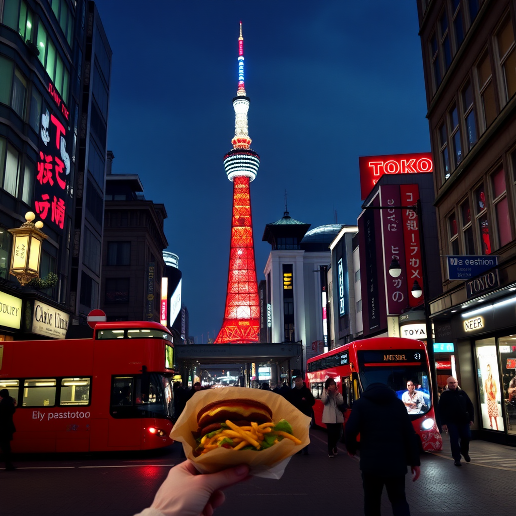 Tokyo is eating London.