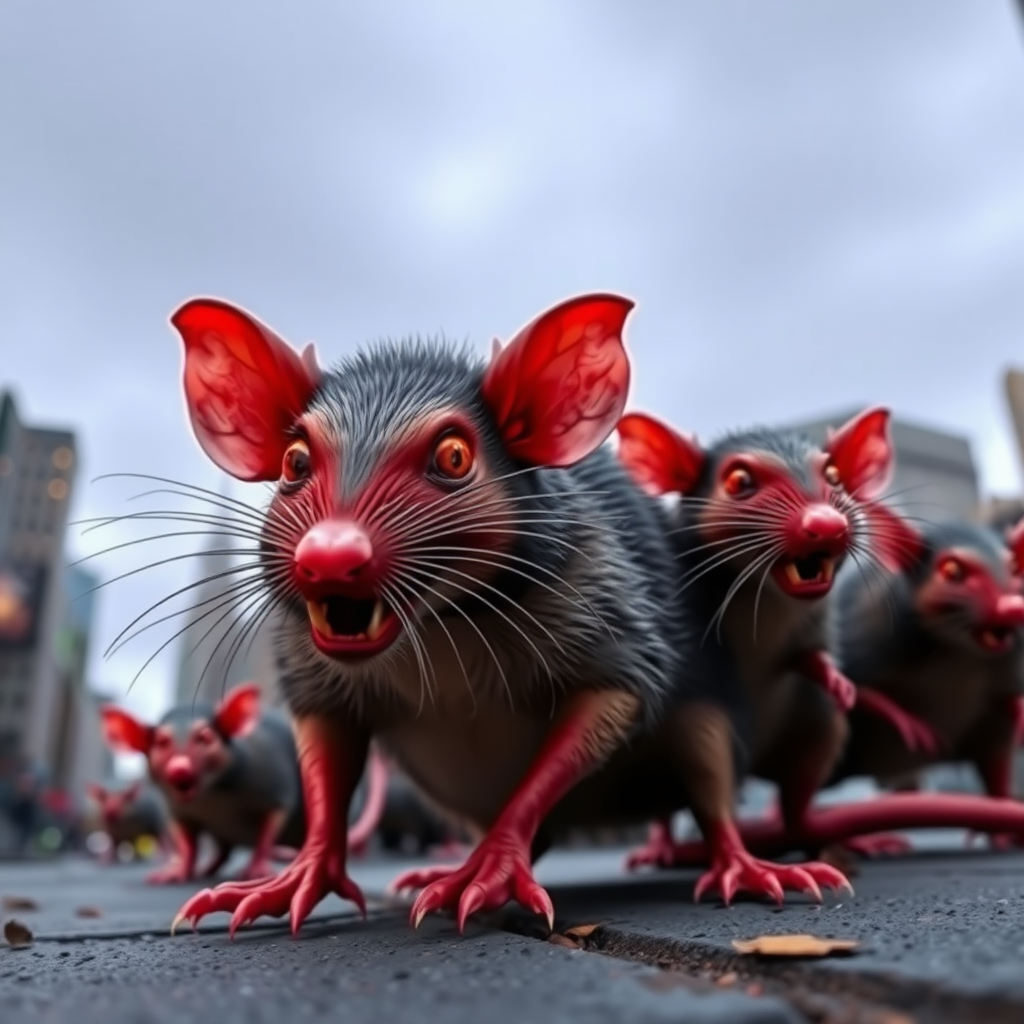 Demon rats invading Boston