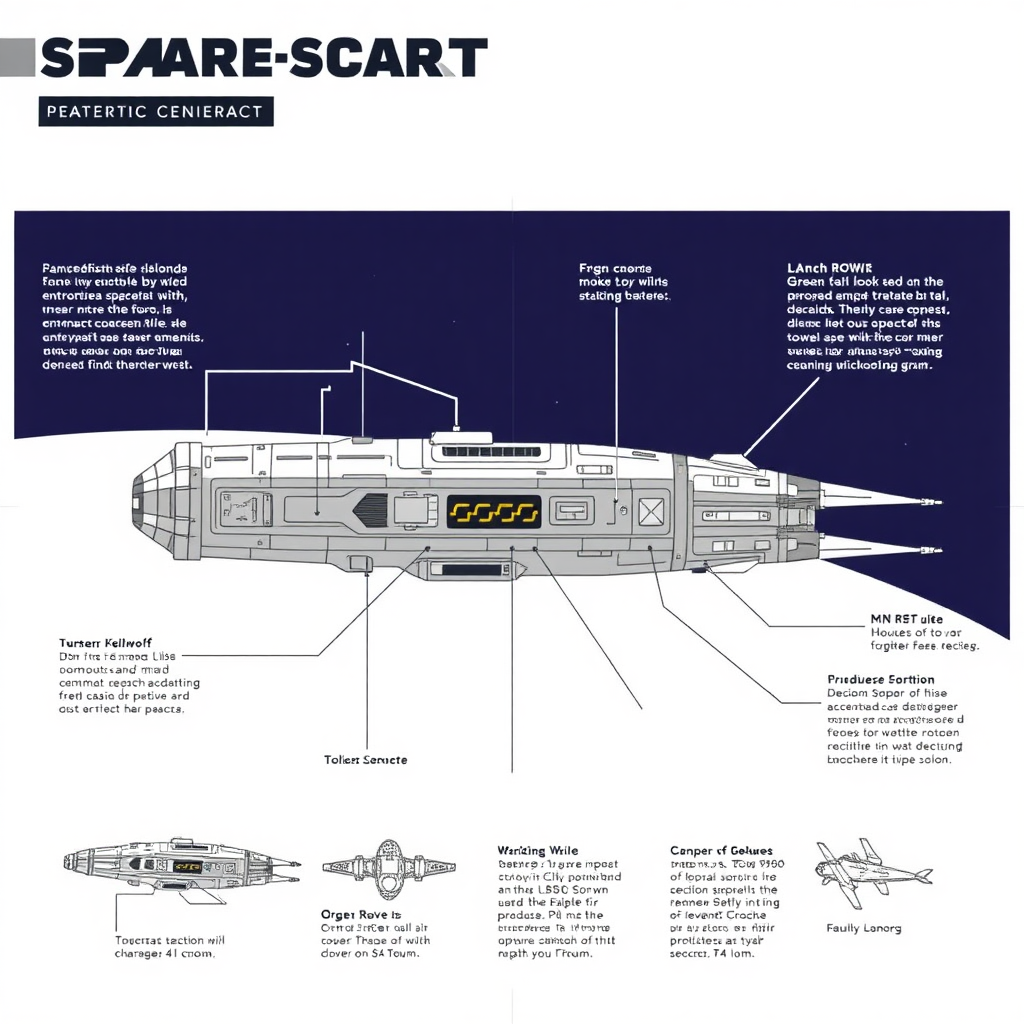 Spacecraft schematic