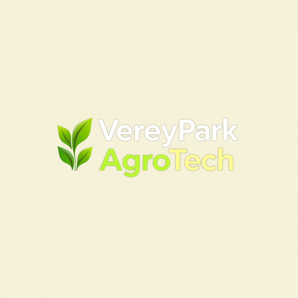 To create a visually striking and memorable logo for "VerneyPark-AgroTech," the design should reflect innovation, sustainability, and the forward-thinking nature of agricultural technology. The logo should evoke a sense of growth, connection with nature, and cutting-edge solutions.

Incorporating natural elements like leaves, crops, or a subtle depiction of the earth can symbolize the agricultural focus, while sleek, modern lines or abstract shapes can highlight the technology aspect. The typography should be clean and contemporary, with "VerneyPark" standing strong and distinguished, while "AgroTech" can be presented in a way that reflects innovation—perhaps with a futuristic font or stylized design.

A color palette inspired by nature, such as earthy greens, blues, or rich browns, can create a connection to the agricultural world, balanced with a hint of metallic or tech-inspired hues to convey modernity and innovation. The overall logo should merge the concepts of tradition and technology, representing VerneyPark-AgroTech’s role in revolutionizing agriculture while staying rooted in the environment.