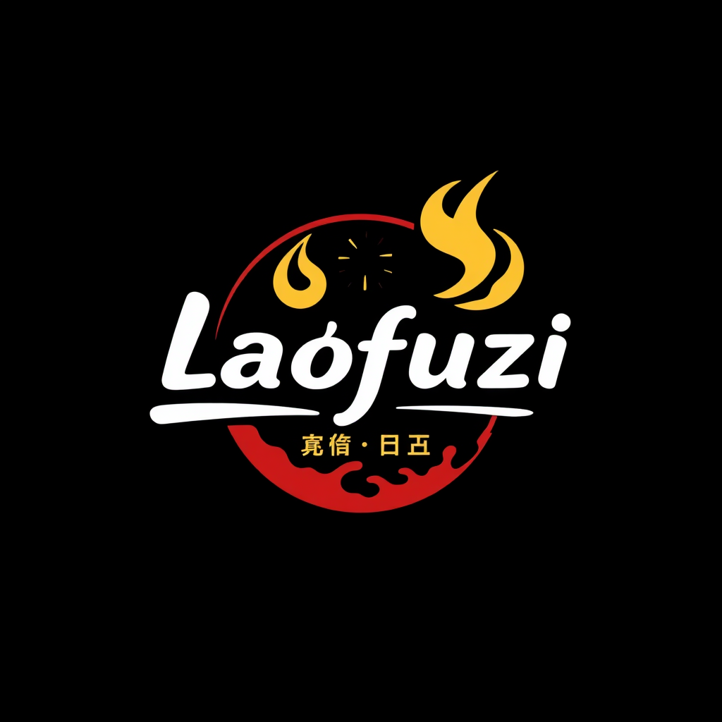 Design a logo for a Chinese fast food restaurant called "Laofuzi."