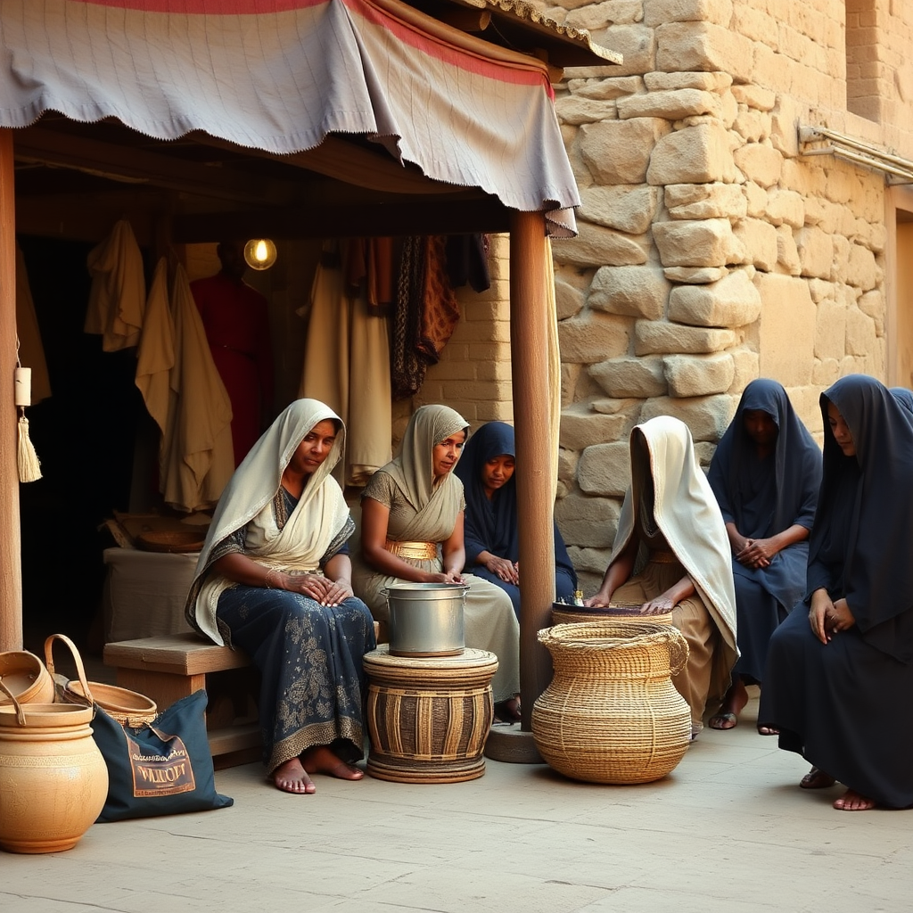 Female slave market