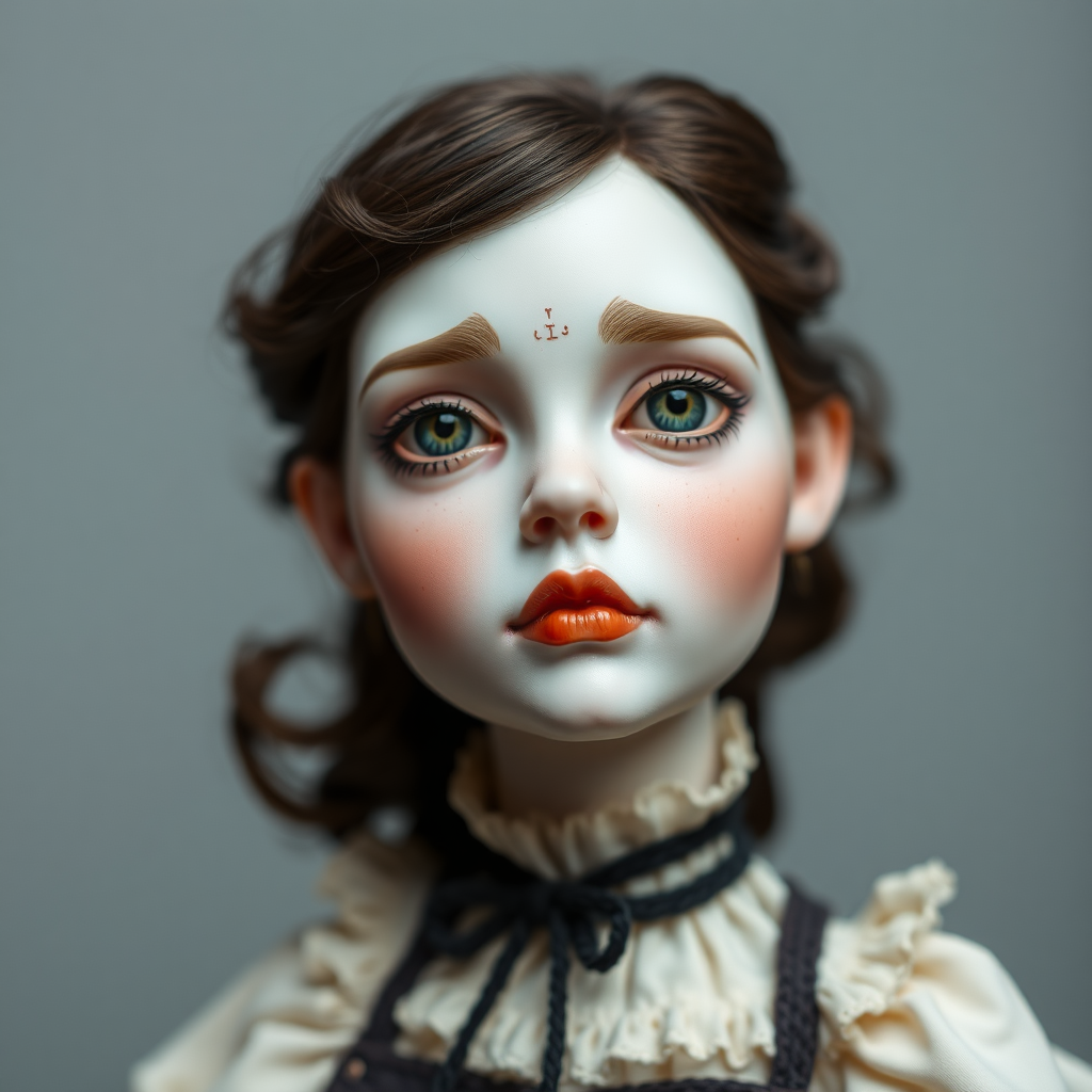 ooak art doll, artist doll, realistic doll, life-like porcelain doll, handmade, one of a kind