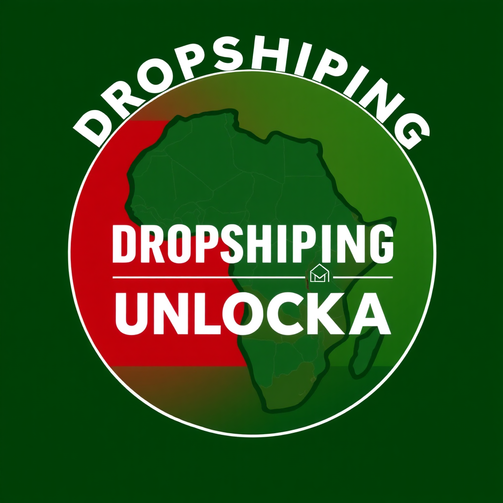 CREATE LOGO FOR "DROPSHIPPING UNLOCKED AFRICA"