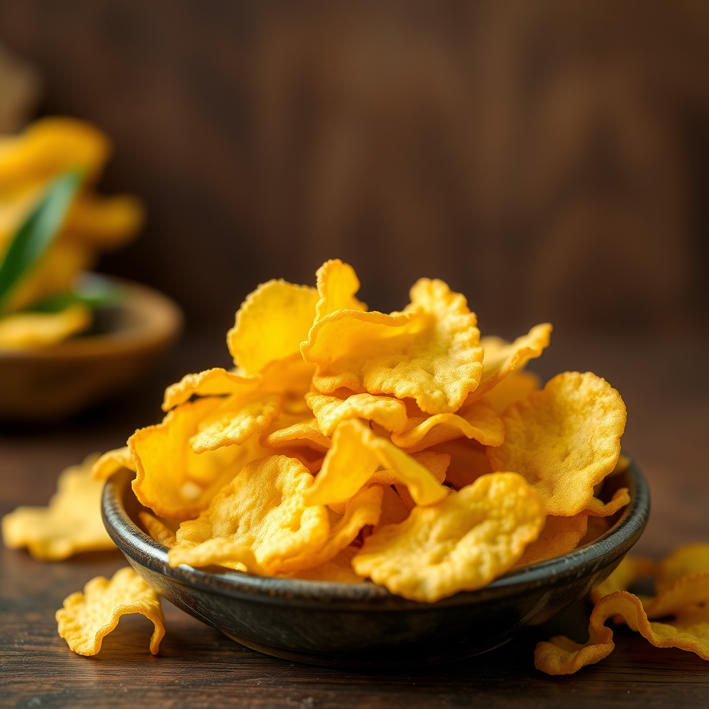 A solid masti lays packet with yellow color makes the chips and enhances the curly chips.