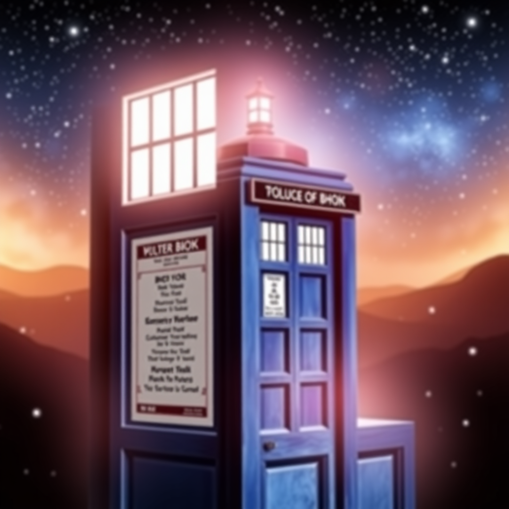 tardis with spelling