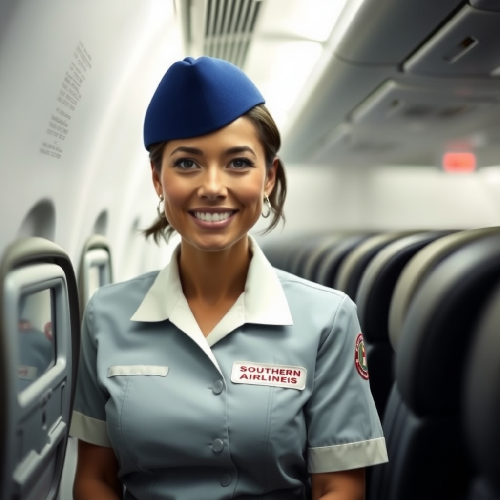 Southern Airlines flight attendant