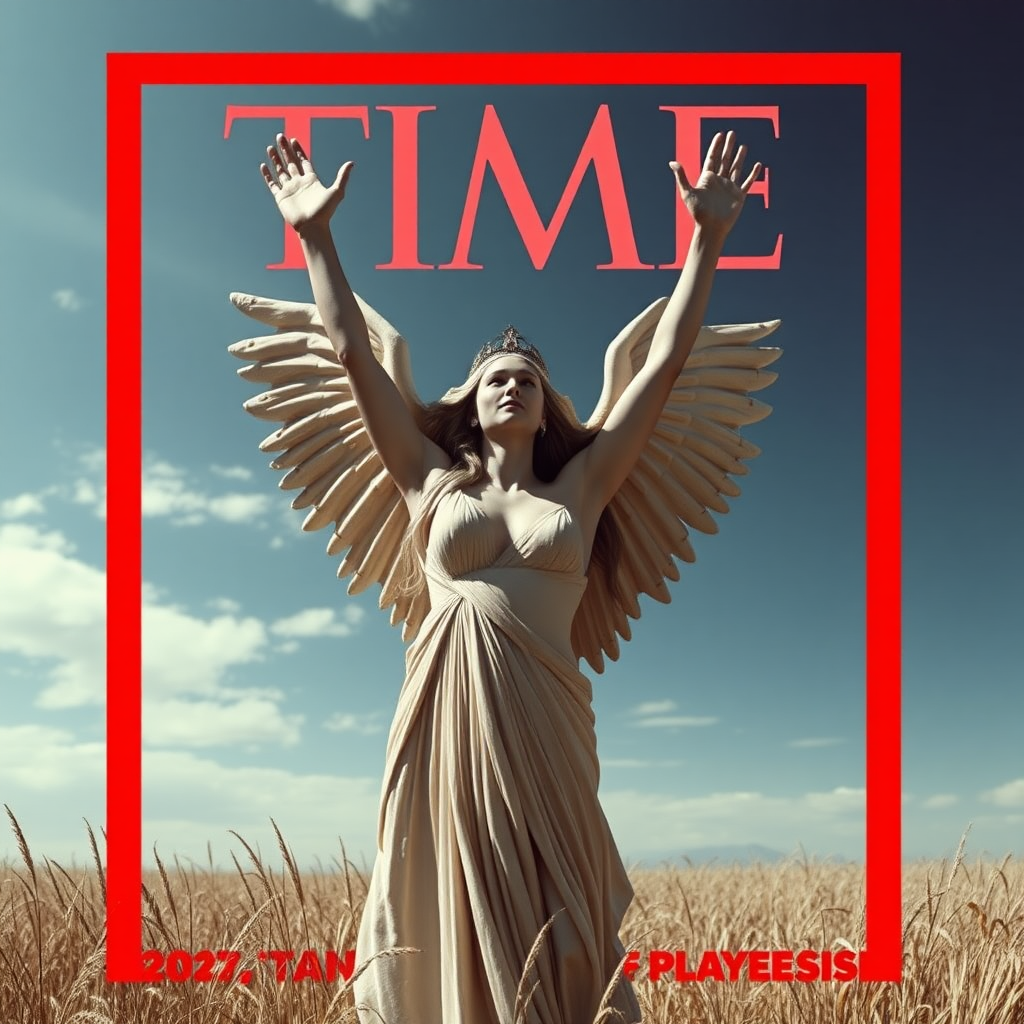 Imagine: if Time Magazine had managed the photoshoot of Lady Godiva for the magazine - her arms up