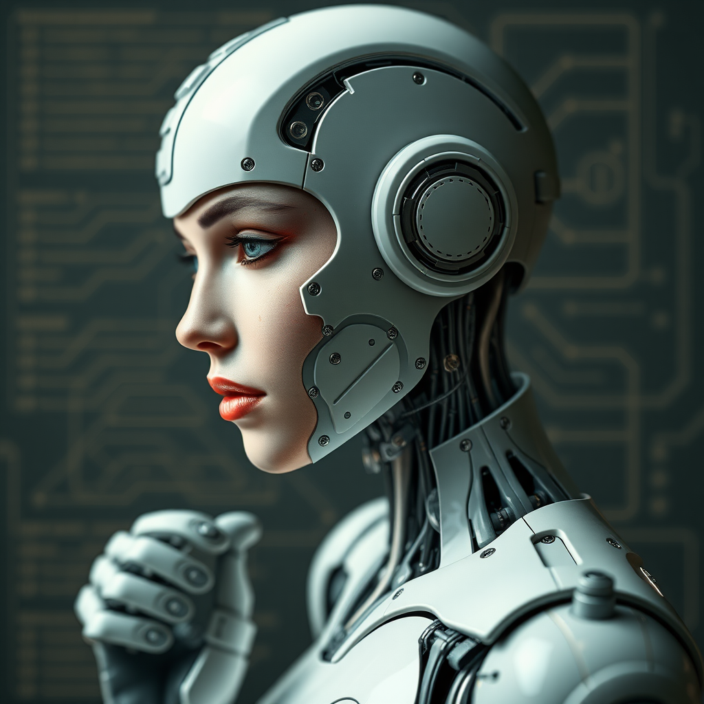 Woman robot schematic