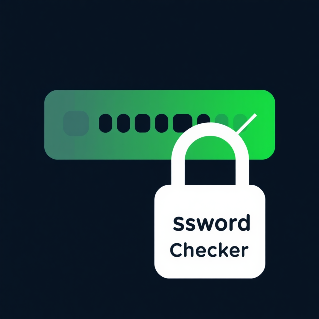 Logo representing a Password Strength Checker security program.