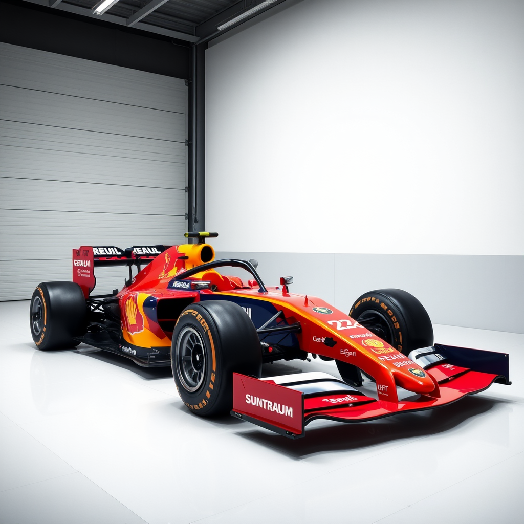 f1 racing car photoshoot