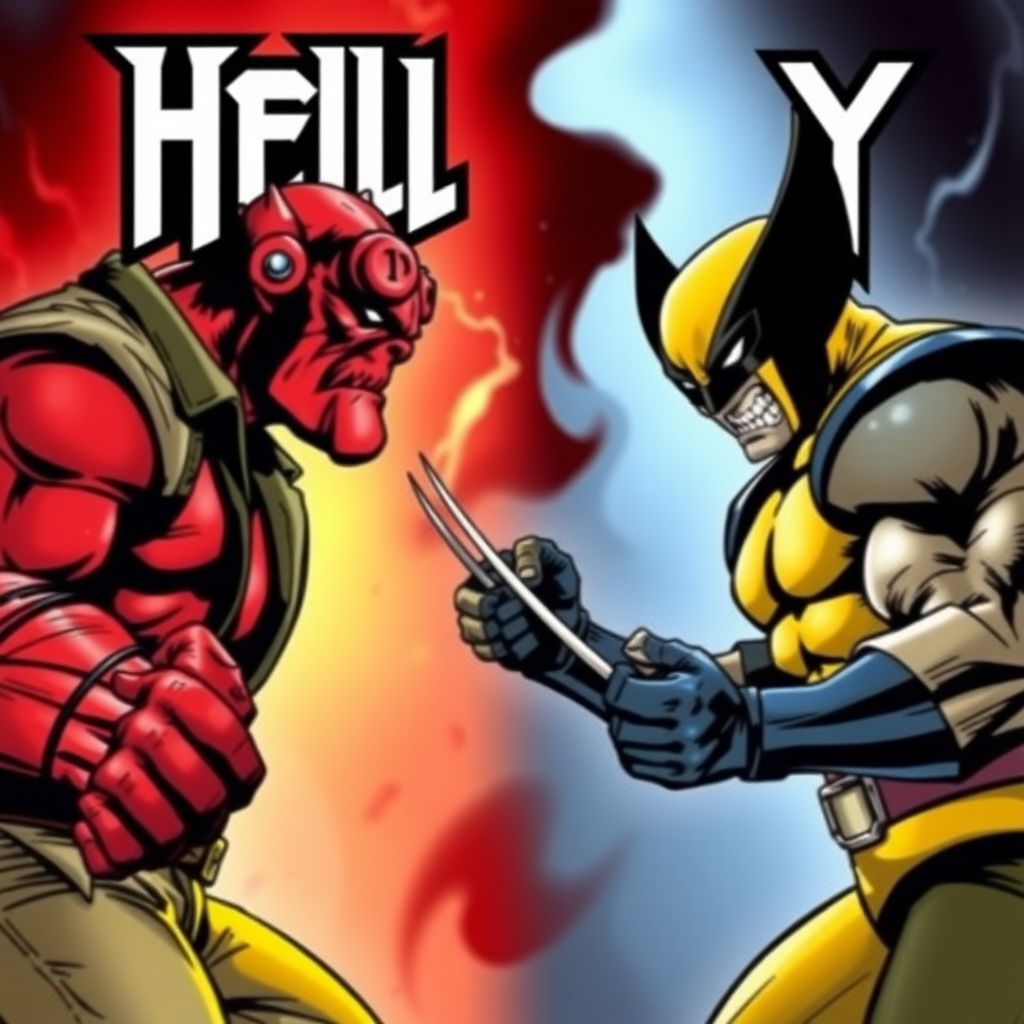 Hellboy vs Wolverine