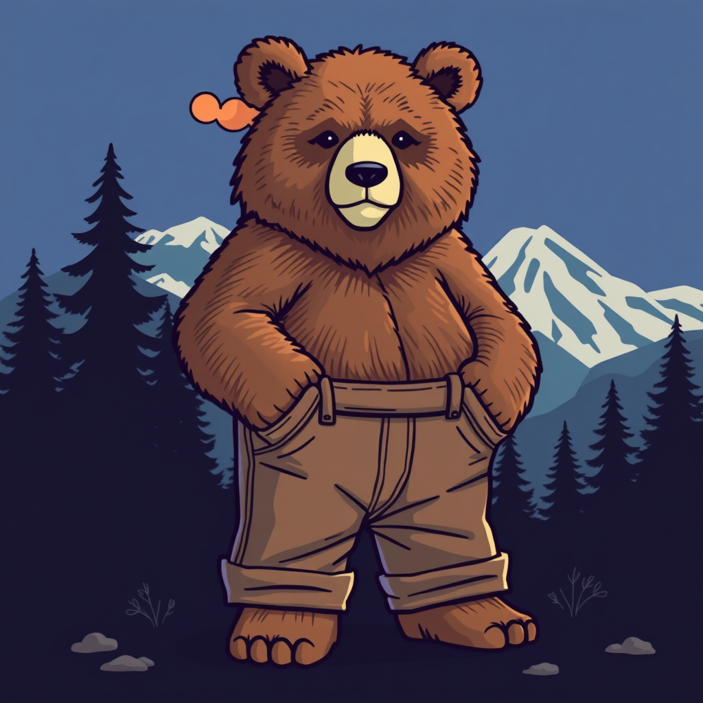 if bears wore pants