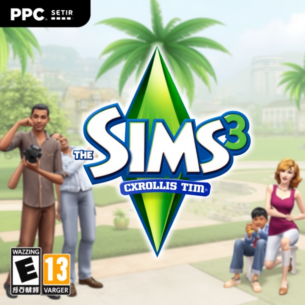 Video game The Sims 3, English, PC