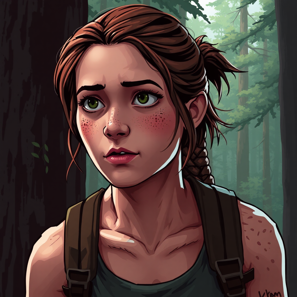 Ellie from the last of us